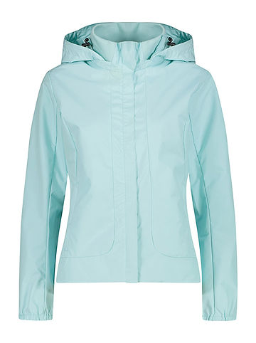 Functionele jas turquoise