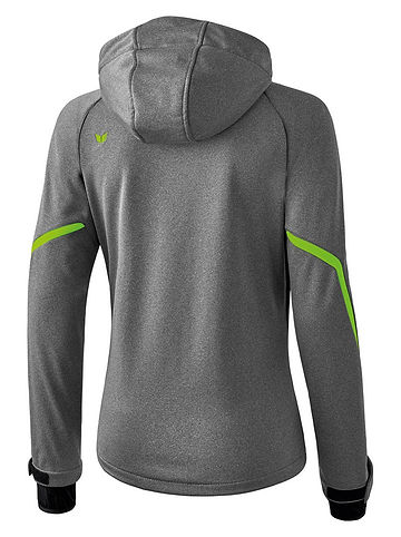 Softshelljacke "Function" in Grau/ Grün
