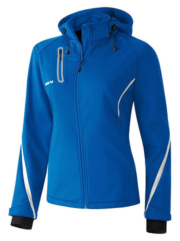 Softshelljas "Function" blauw