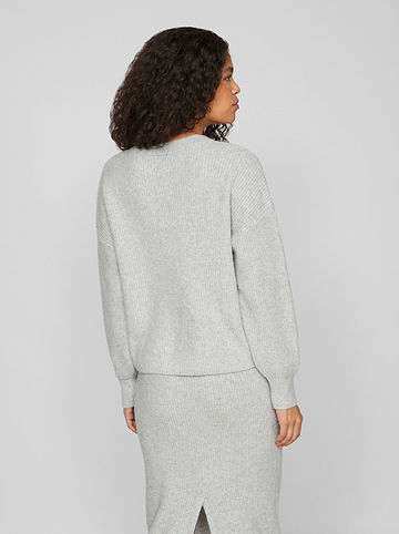 Pullover "Vikachel" in Grau