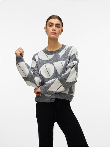 Pullover in Grau