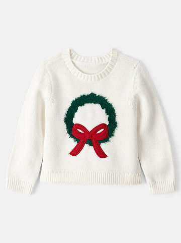 Pullover in Creme