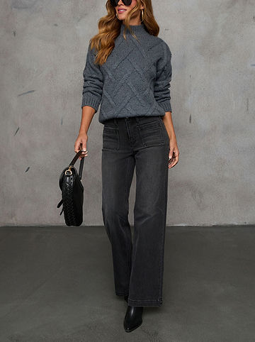 Pullover in Anthrazit