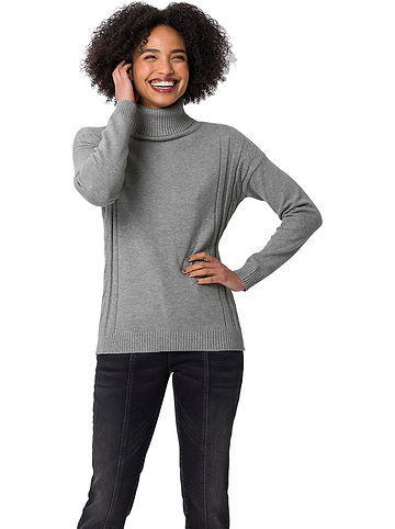 Pullover in Grau