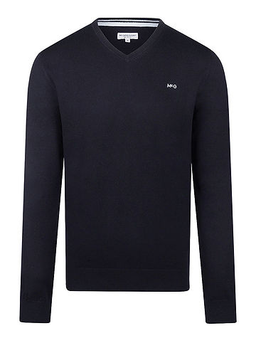 Pullover in Dunkelblau