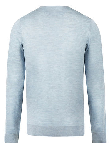 Wollpullover in Hellblau