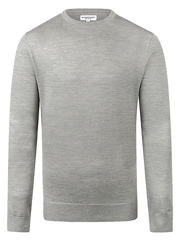 Wollpullover in Grau