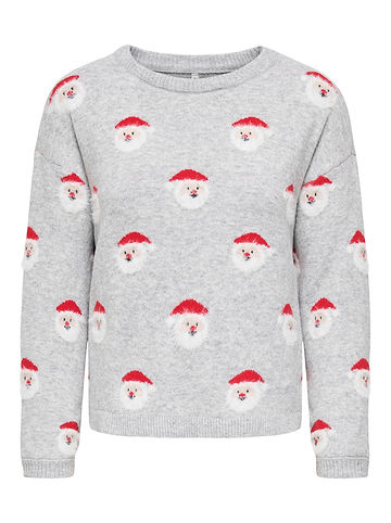 Pullover in Grau