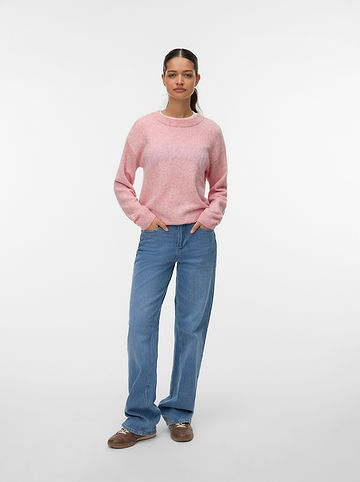 Pullover in Rosa