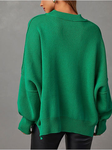 Pullover in Grün