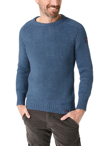 Pullover in Blau