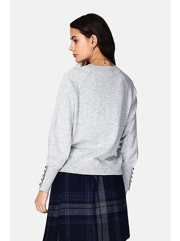 Pullover in Grau
