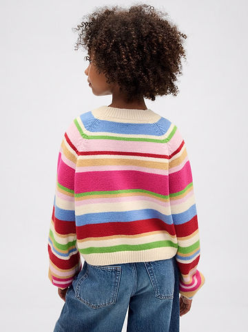 Pullover in Bunt