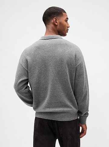 Pullover in Grau