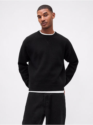 GAP Pullover in Schwarz