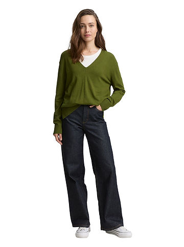 Pullover in Grün