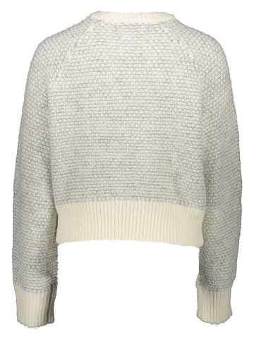 Pullover in Beige/ Grau