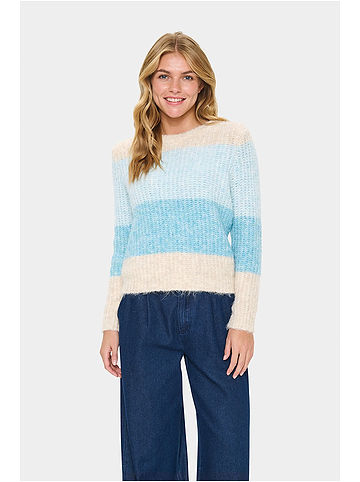 Pullover in Hellblau