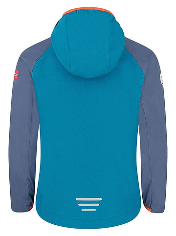 Softshelljacke "Kvalvika" in Blau