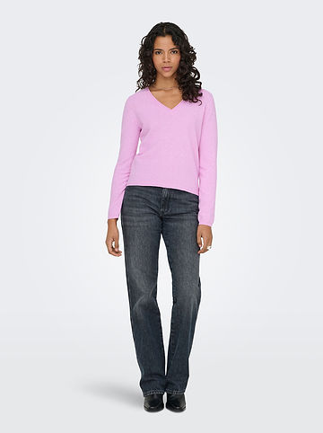 Pullover in Rosa