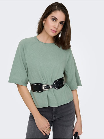 Pullover in Grün