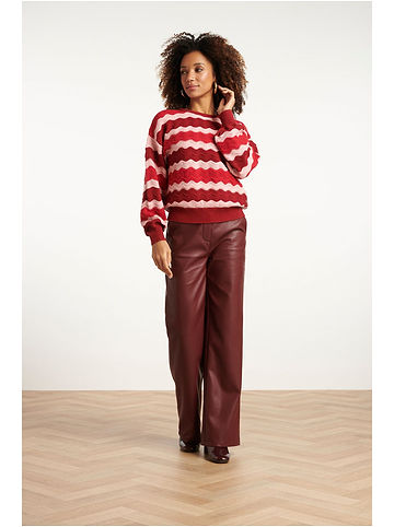 Pullover in Rosa/ Rot