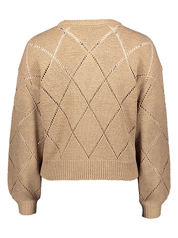 Pullover in Hellbraun