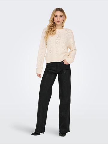 Pullover in Creme