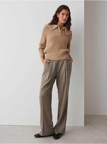 OPUS Pullover "Proyer" in Hellbraun