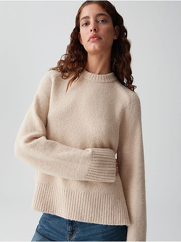 OPUS Pullover in Beige