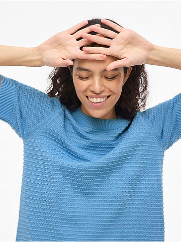 Pullover "Vilollo" in Hellblau