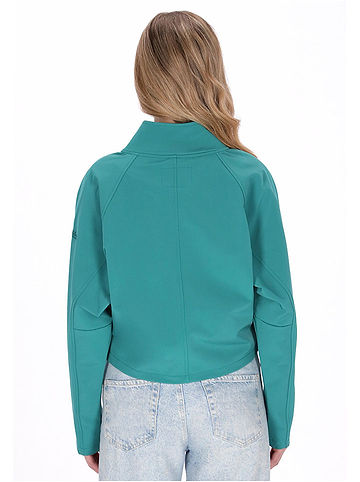 Softshelljas turquoise
