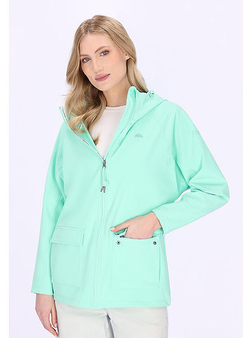 Softshelljacke in Mint