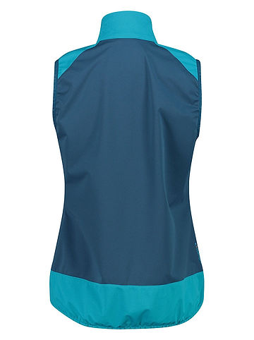 Functionele bodywarmer blauw