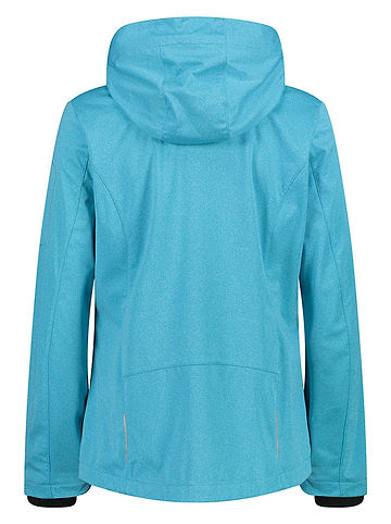 Softshelljacke in Hellblau
