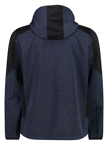 Softshelljas donkerblauw