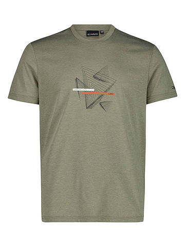 Functioneel shirt kaki