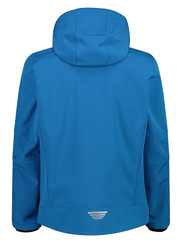 Softshelljas blauw