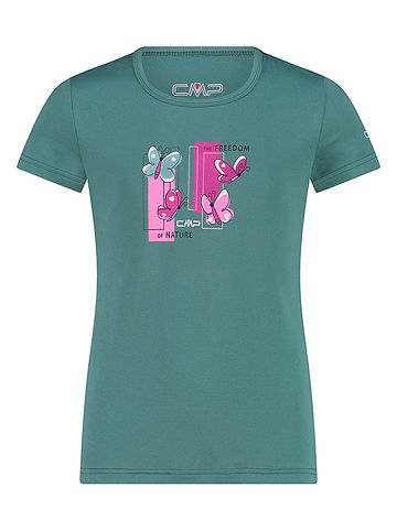 Functioneel shirt turquoise