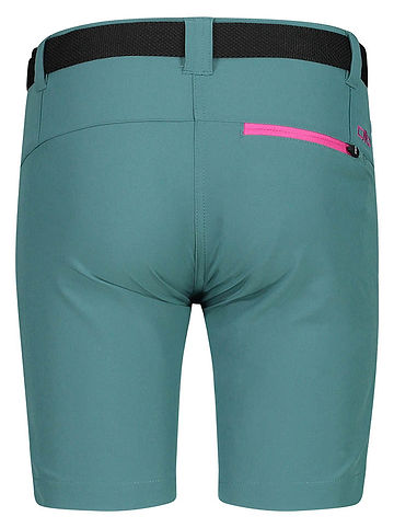 Functionele bermuda turquoise