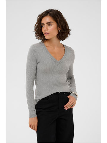 Pullover in Grau