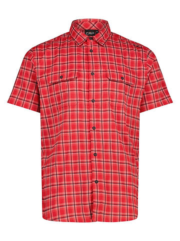 Functionele blouse rood