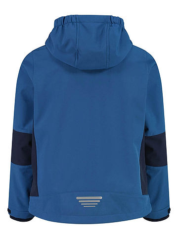 Softshelljas blauw