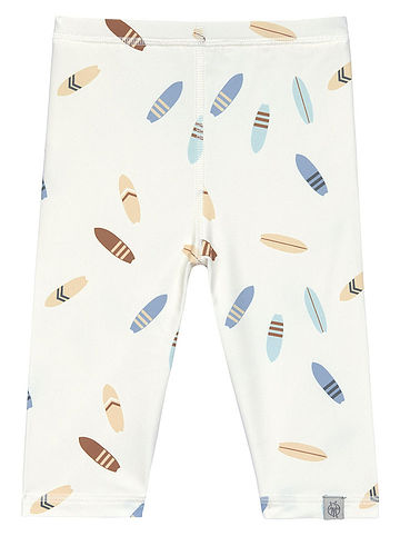 Badeleggings in Creme