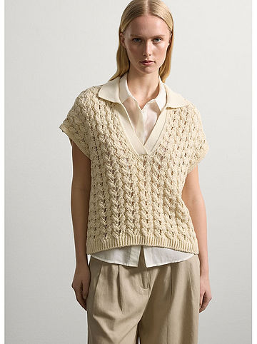 Pullover in Creme