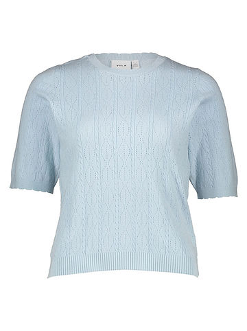 Pullover in Hellblau