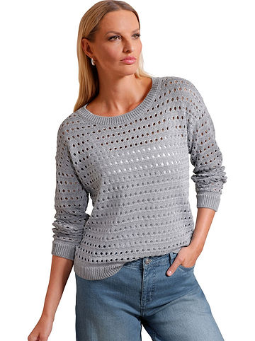 Pullover in Grau