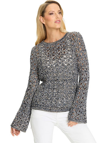 Pullover in Grau