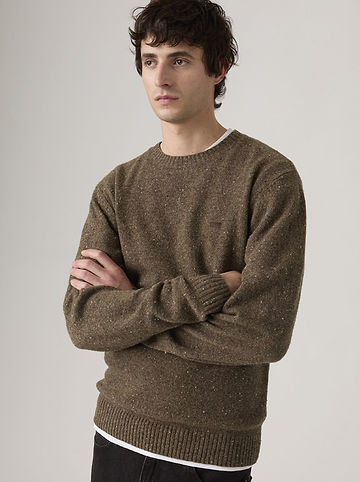 Pullover in Hellbraun