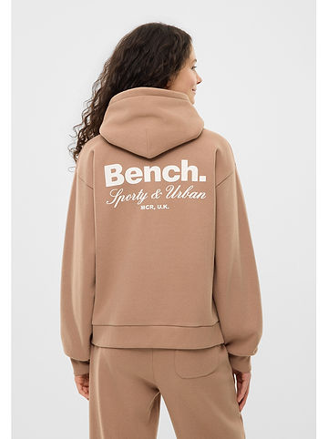 Sweatjacke "Gandia" in Hellbraun